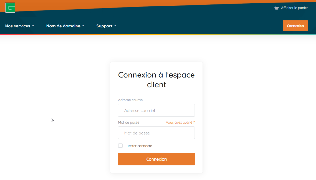 HWG - Espace client
