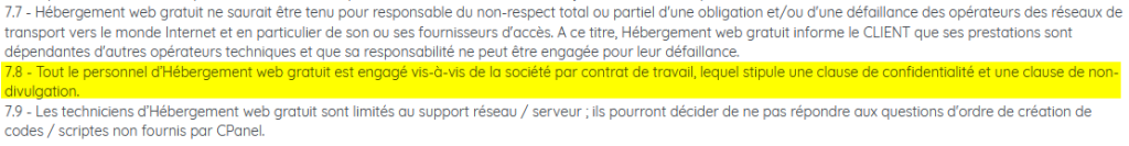 HWG - Extrait responsabilité
